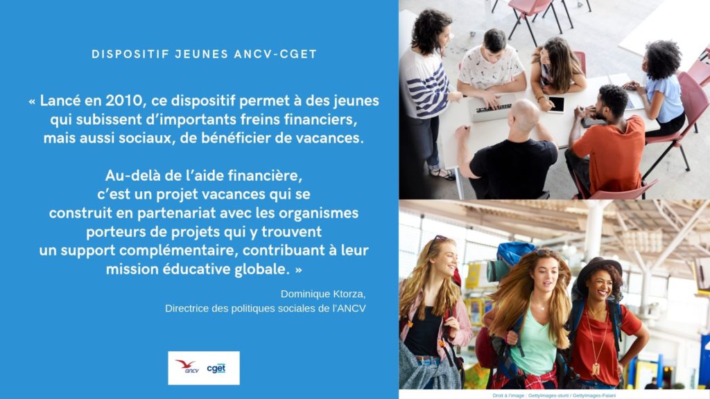 Le dispositif ANCV CGET favorise l'accès aux vacances pour tous