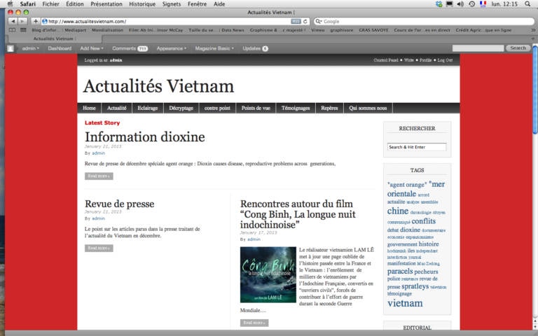 Site d’information www.actualitesvietnam.com