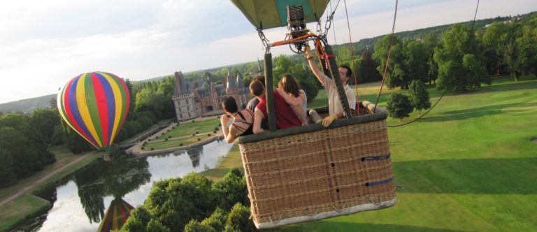 Visitez en montgolfière les plus beaux sites de France